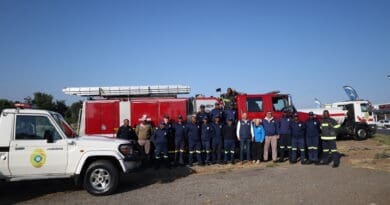 Midvaal kicks off Transport Month with Traffic, Fire & Rescue vehicle display