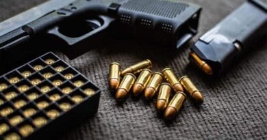 Two unlicensed firearms recovered as four robbery suspects are arrested near Lethabo Power Station